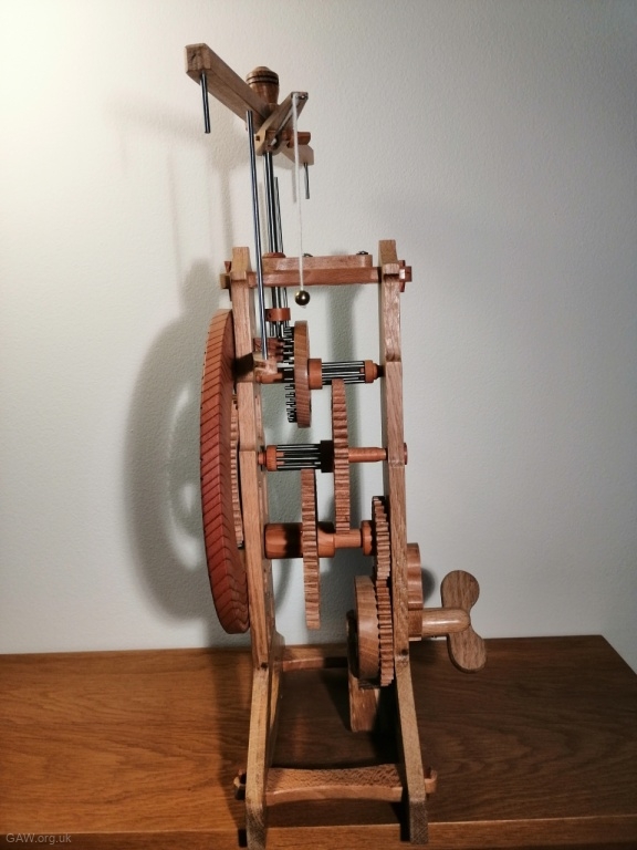 Clock side view