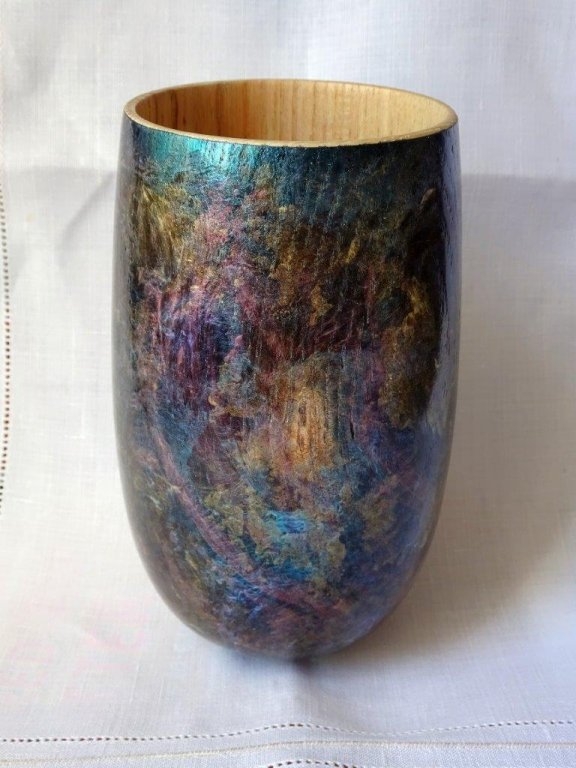 Small vase  by Barry Scorer.