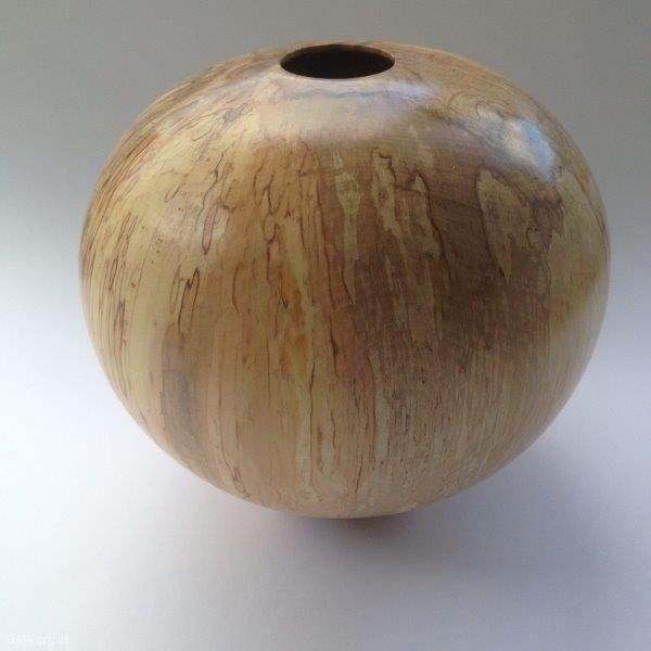 Spalted Sycamore 18cm x 18cm by Keith Fenton
